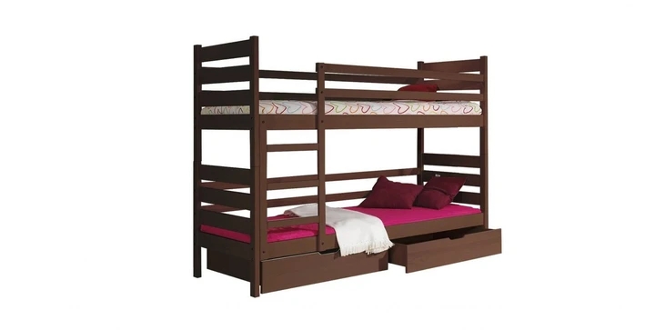 DAREK poschodová posteľ z masívneho dreva