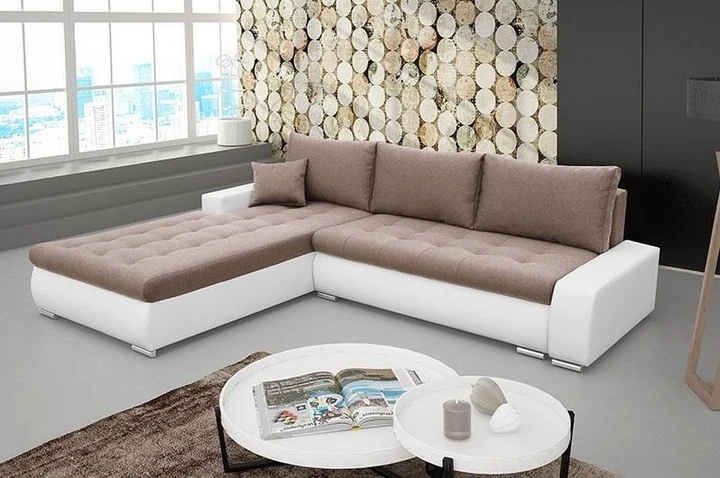 BARCELONA veľká rohová sedacia súprava s rozkladacou funkciou a úložným priestorom