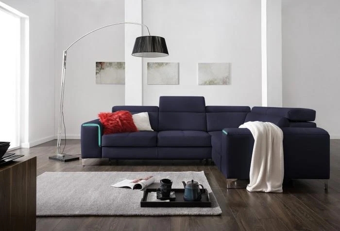 GENOVA 3 modulová sedacia súprava s nastaviteľnými opierkami hlavy