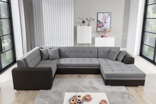 SYDNEY U veľká rozkladacia sedacia súprava v tvare U