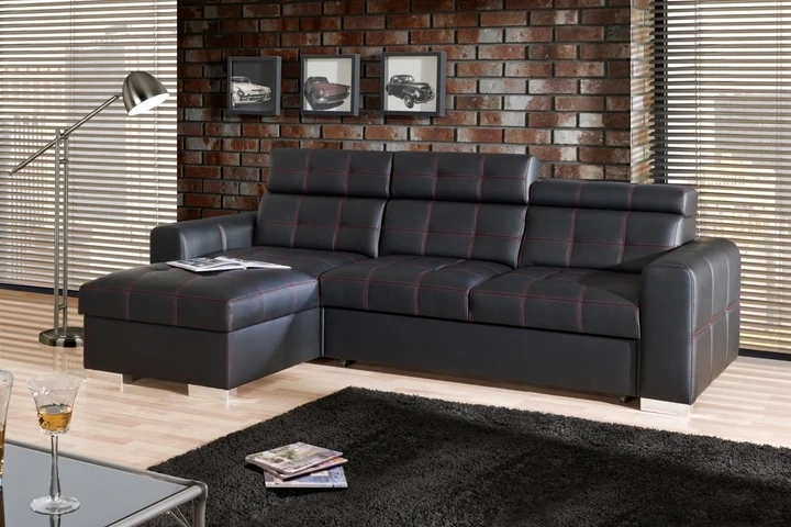 ELIZABET moderná systémová sedacia súprava s voliteľnými funkciami, pravá koža