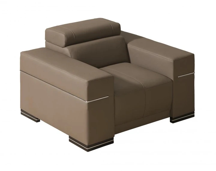 PIERA kreslo, pravá koža