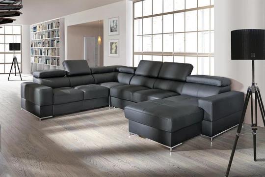 ESTER 2 luxusná modulová sedacia súprava v tvare U s nastaviteľnými opierkami