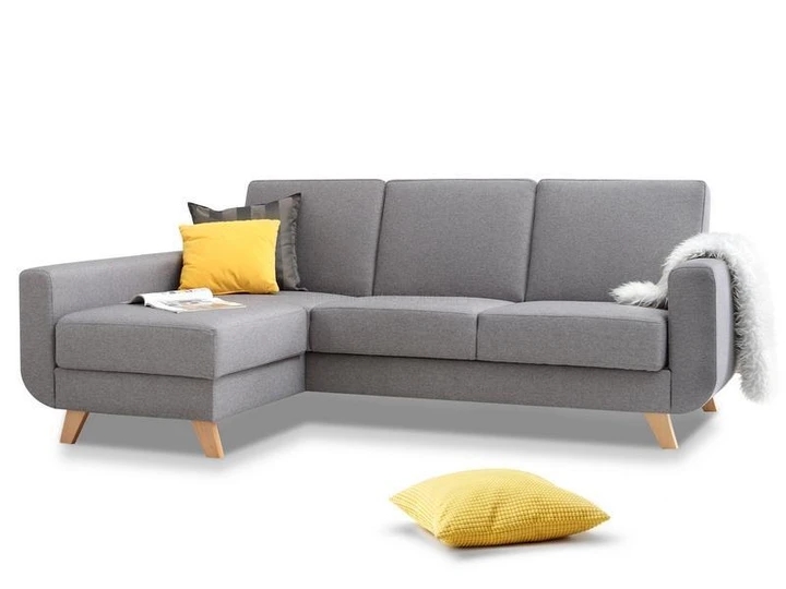 ZARA moderná rozkladacia rohová sedačka v škandinávskom štýle