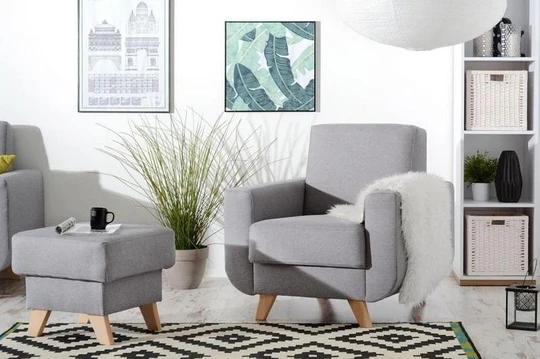 ZARA kreslo v škandinávskom štýle