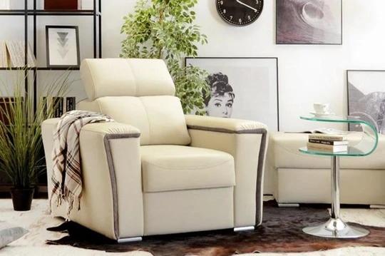 DELTA moderné kreslo s polohovacou opierkou