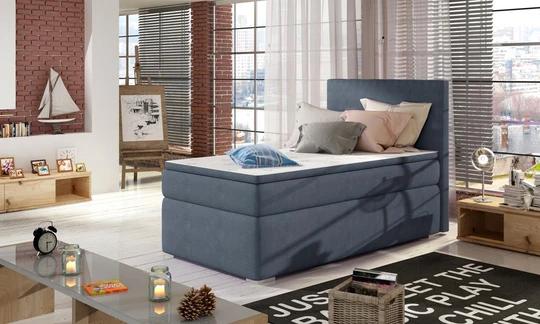 AMADEO boxspring posteľ 90x200 s úložným priestorom