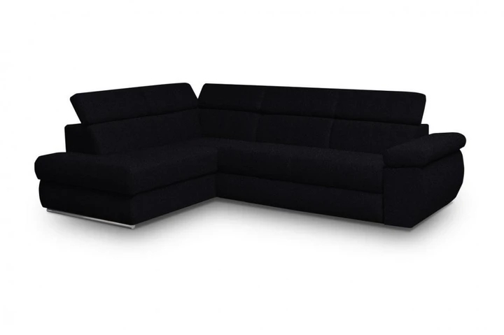 FABIOLA II rozkladacia rohová sedačka s nastaviteľnými opierkami hlavy a lakťov