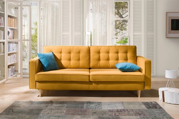 VALENTINO rozkladacia pohovka v škandinávskom štýle