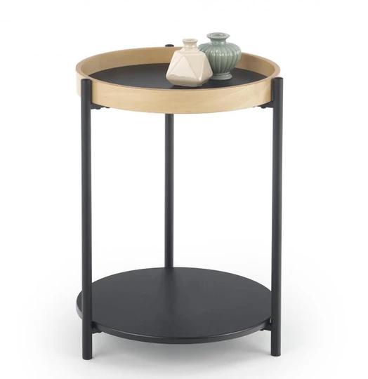 ROLO guľatý konferenčný stolík v industriálnom štýle