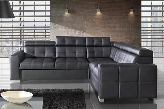 ELIZABET 2 moderná systémová sedacia súprava s voliteľnými funkciami, možnosť pravej kože