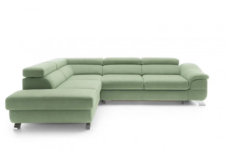 ELIAS moderná rohová sedačka s polohovacími opierkami