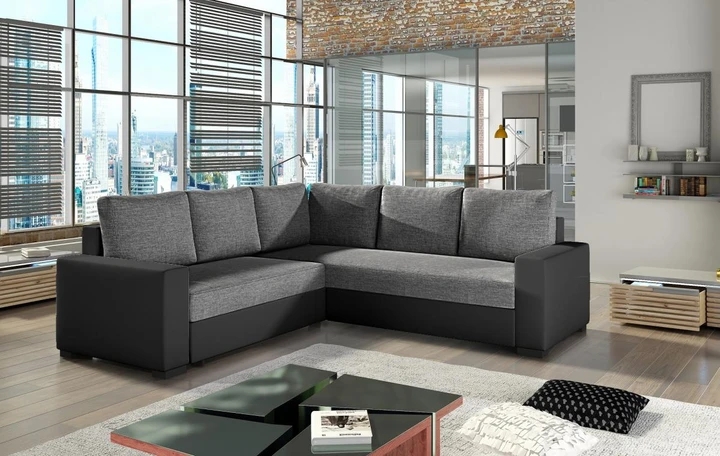 EMBER rohová rozkladacia sedačka s úložným priestorom