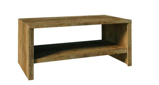 MOLLY obdĺžnikový konferenčný stolík s dvoma poschodiami