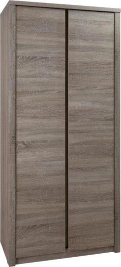 MOLLY 2D malá šatníková skriňa vo vidieckom štýle