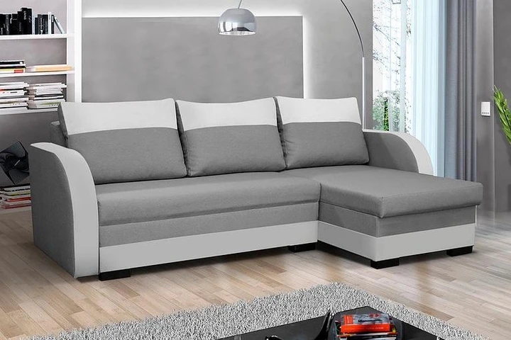 ZETA rozkladacia rohová sedačka s úložným priestorom