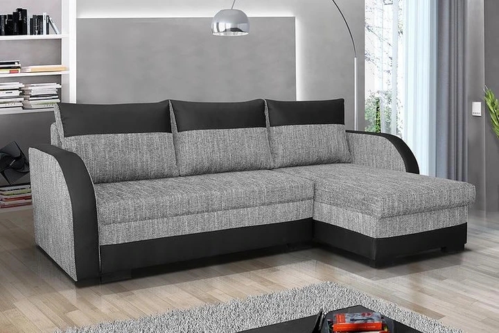 ZETA rozkladacia rohová sedačka s úložným priestorom