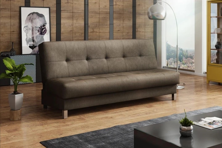 HAVANA elegantná malá rozkladacia pohovka s úložným priestorom