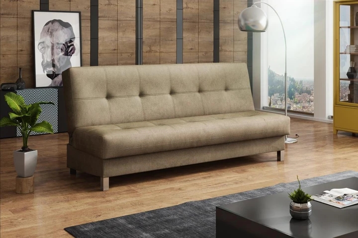 HAVANA elegantná malá rozkladacia pohovka s úložným priestorom