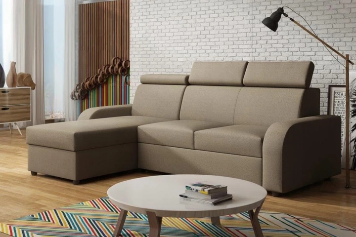 DEAN rozkladacia sedacia súprava s polohovacími opierkami