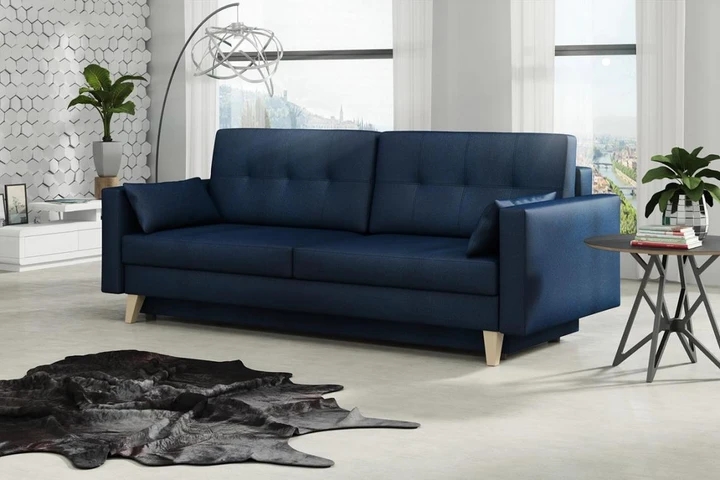 VINNIE škandinávska pohovka s rozkladacou funkciou a úložným priestorom