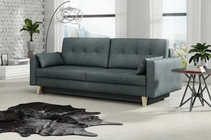 VINNIE škandinávska pohovka s rozkladacou funkciou a úložným priestorom