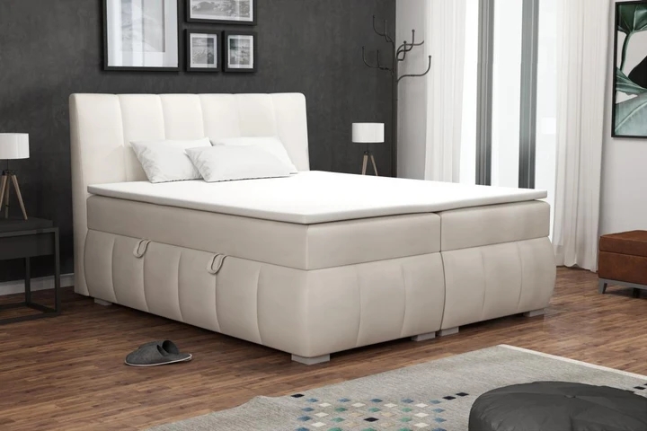 NOEL kontinentálna posteľ boxspring 140x200 cm s úložným priestorom