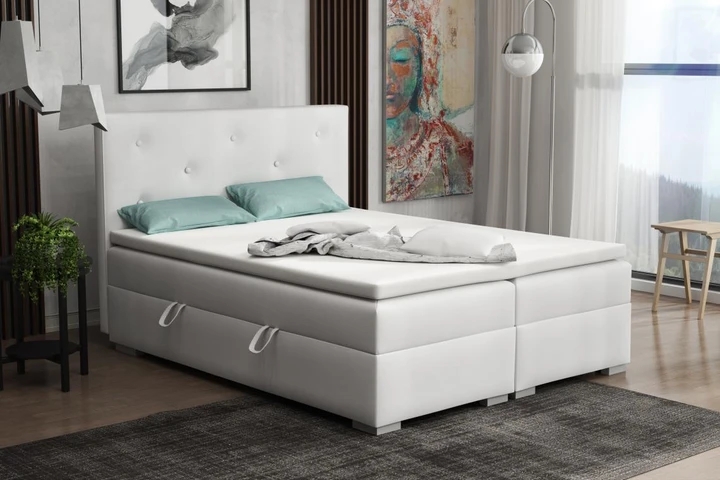 DONA kontinentálna posteľ boxspring 160x200 cm s úložným priestorom
