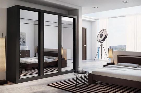 ARTI AR-02 veľká šatníková skriňa 250 s posuvnými dverami | 4 dekory