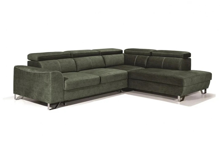 ASTI 2 dizajnová rozkladacia sedačka s úložným priestorom a polohovacími opierkami