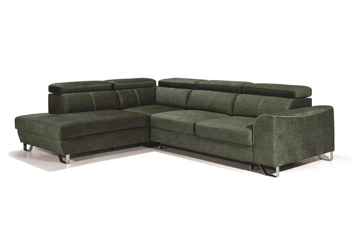 ASTI 2 dizajnová rozkladacia sedačka s úložným priestorom a polohovacími opierkami