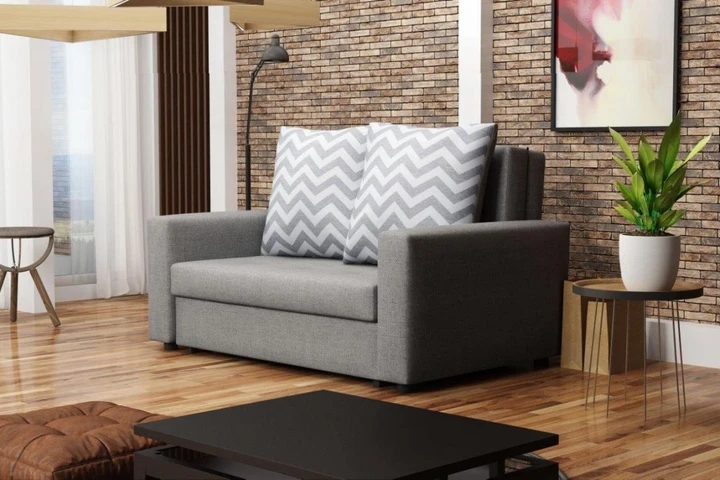 ELLIOT malá rozkladacia pohovka s úložným priestorom