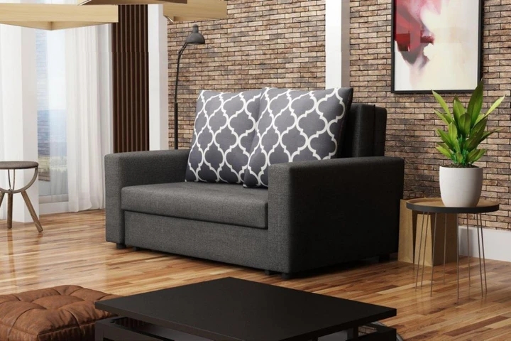 ELLIOT malá rozkladacia pohovka s úložným priestorom