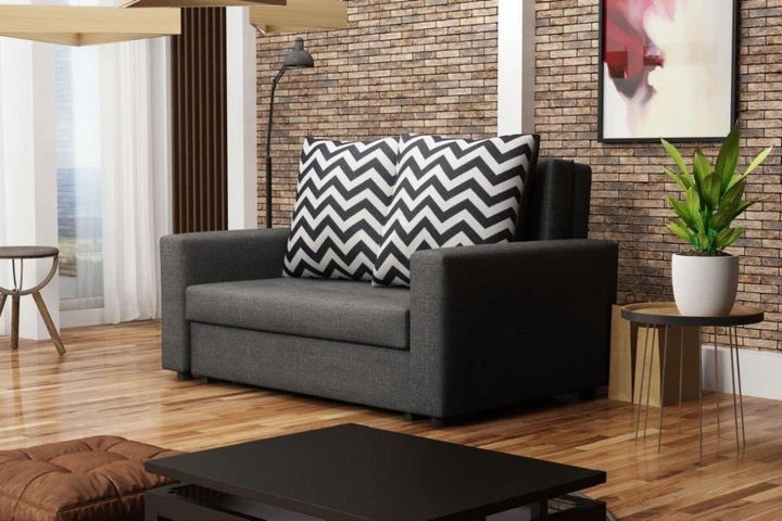 ELLIOT malá rozkladacia pohovka s úložným priestorom