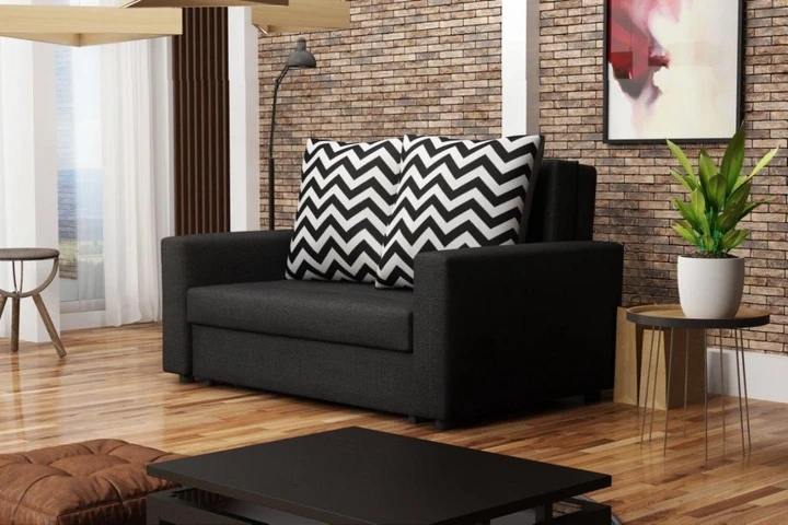 ELLIOT malá rozkladacia pohovka s úložným priestorom