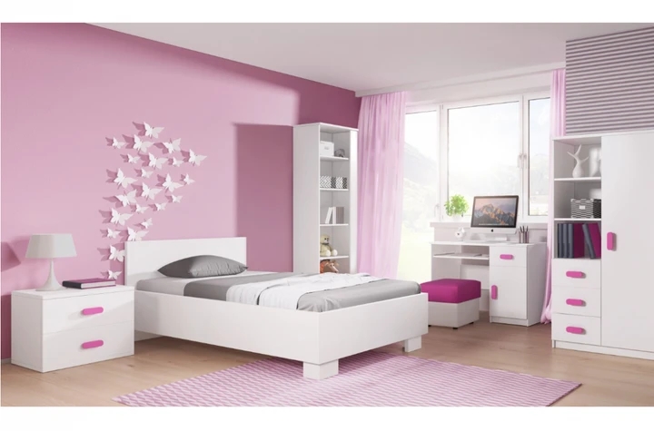 MIKI II detská zostava, biely korpus