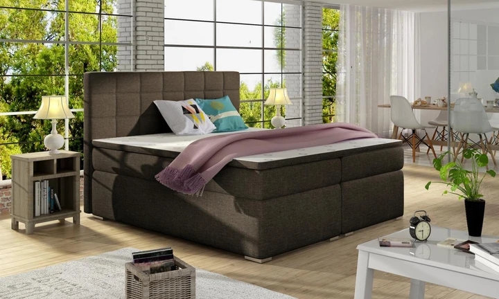 ALICIE 160x200 boxspring posteľ s úložným priestorom