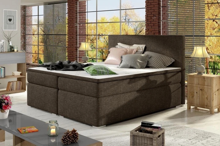 DIVALO 160x200 boxspring posteľ s úložným priestorom | 3 rozmery