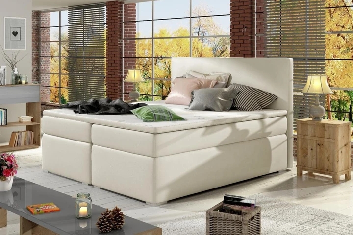 DIVALO 160x200 boxspring posteľ s úložným priestorom | 3 rozmery