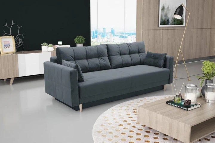 MILA rozkladacia pohovka s úložným priestorom v škandinávskom štýle