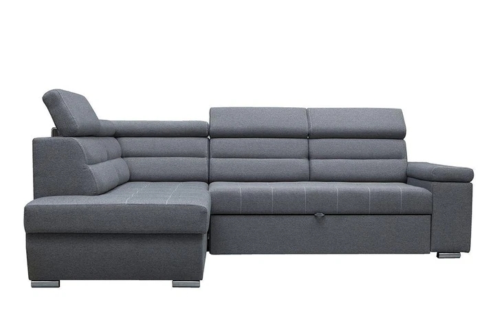 MORRIS rozkladacia rohová sedacia súprava s polohovacími opierkami