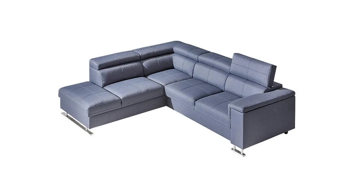 MONTREAL rozkladacia sedacia súprava s polohovacími opierkami, pravá koža