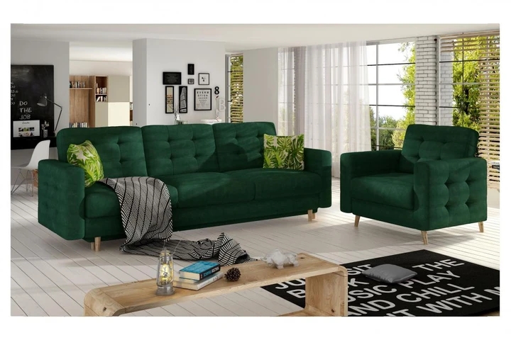 DARCY sedacia súprava v škandinávskom dizajne 3 + 1