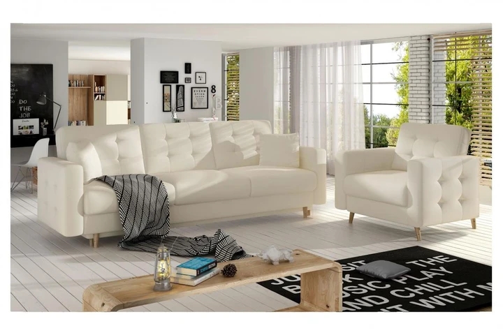 DARCY sedacia súprava v škandinávskom dizajne 3 + 1