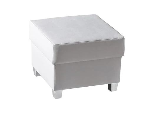 OCTAVIE taburet v pravej koži