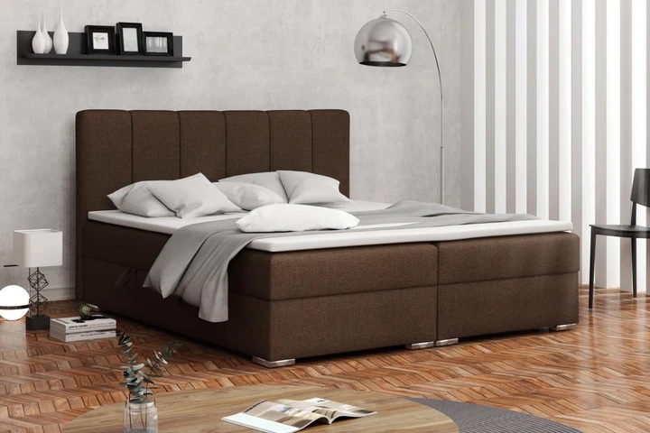 DENALI kontinentálna posteľ boxspring 160x200 s úložným priestorom