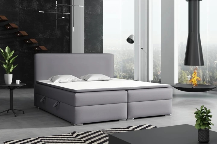 DETROIT kontinentálna posteľ boxspring 180x200 s úložným priestorom