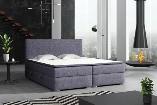 DETROIT kontinentálna posteľ boxspring 160x200 s úložným priestorom