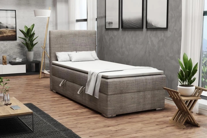 DETROIT MINI kontinentálna posteľ boxspring 90x200 s úložným priestorom