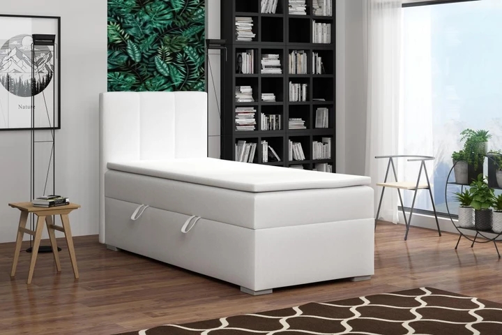 BRUCE boxspring posteľ 90x200 s úložným priestorom